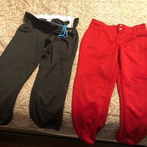 Softball pants size M from champro with socks